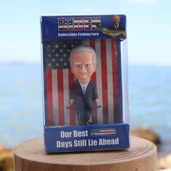 biden fishing lure Topwater Presidential De-BAIT CAST your vote!